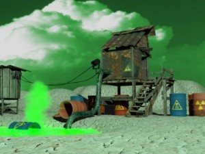 toxic land 3D 模型