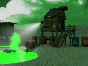 toxic land 3D 模型