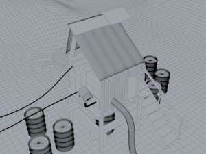 toxic land 3D 模型