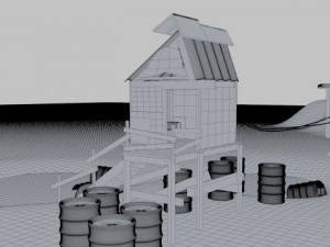 toxic land 3D 模型