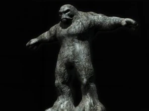stone golem 3D Model