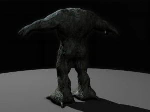 stone golem 3D Model