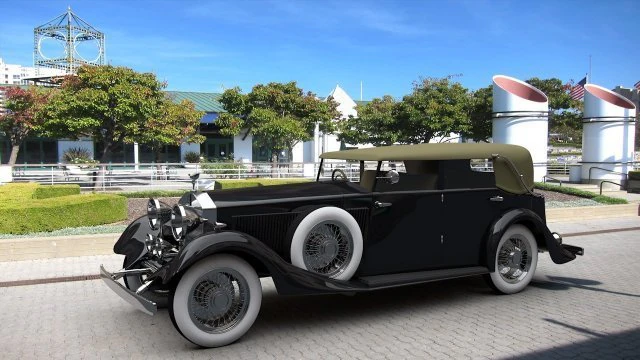 rolls royce 3D Model .c4d .max .obj .3ds .fbx .stl .blend