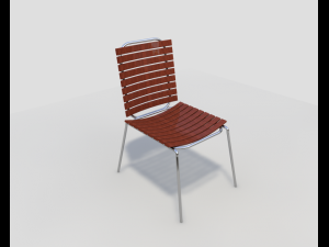 wooden chair Modelo 3D