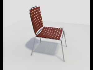 wooden chair 3D Model