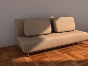 sof&aacute; Modelo 3D