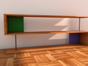 shelf Modelo 3D