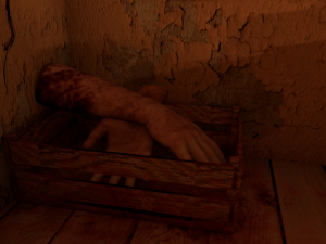 the teddy bear serial killer Modello 3D