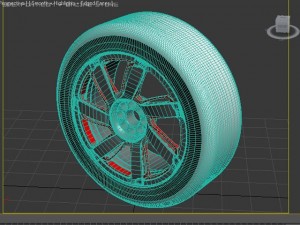 wheel 3D-Modell