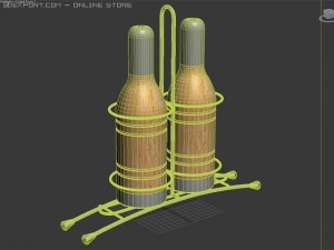 a set of salt and pepper 3D Модель