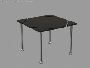 modern table Model 3D