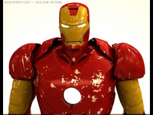 ironman Modelo 3D