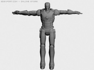 ironman Modelo 3D