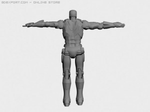 ironman Modelo 3D