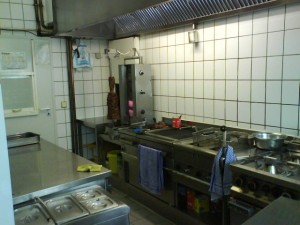 greek commercial kitchen Modello 3D