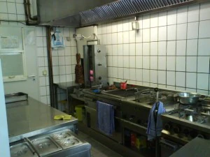 greek commercial kitchen 3D Model