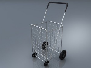 greek shopping cart 3D Model