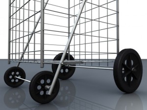 greek shopping cart Model 3D