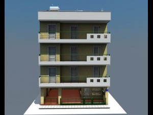 greek house 3D Model