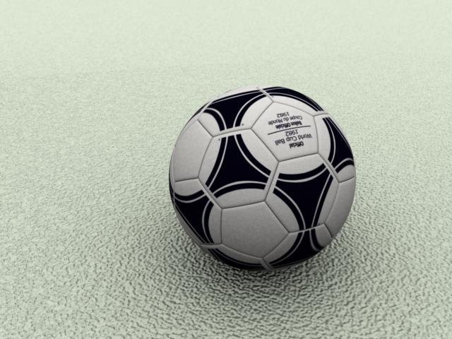 soccer bal 3D Model .c4d .max .obj .3ds .fbx .stl .blend 