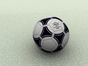 voetbal 3D Model