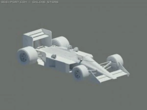 mclaren mp44 3D Model
