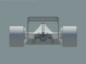 mclaren mp44 Model 3D