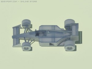 mclaren mp44 ver 2 Modelo 3D