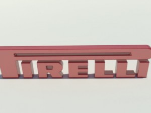 pirelli logo 3D Model