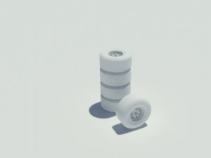 pirelli f1 tyre 3D Model