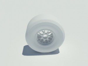 pirelli f1 tyre 3D Model