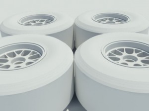 pirelli f1 tyre 3D Model