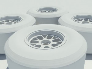 pirelli f1 tyre 3D Model