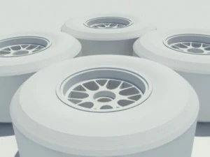 pirelli f1 tyre 3D Model