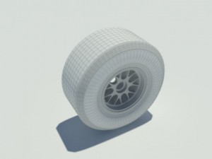 pirelli f1 tyre 3D Model