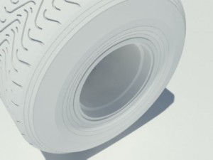 pirelli intermediate tyre 3D-Modell