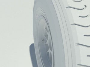 pirelli intermediate tyre 3D-Modell