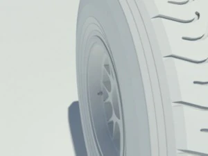 pirelli intermediate tyre 3D Model