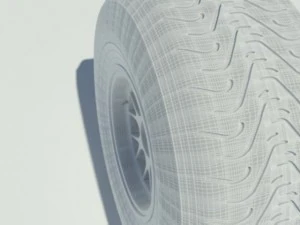 pirelli intermediate tyre 3D Model