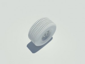 pirelli wet tyre Model 3D