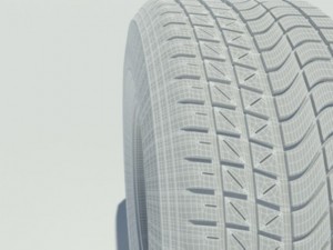pirelli wet tyre Model 3D
