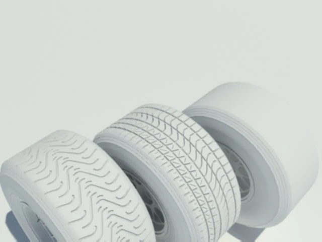 pirelli tyre set 3D Model .c4d .max .obj .3ds .fbx .stl .blend 