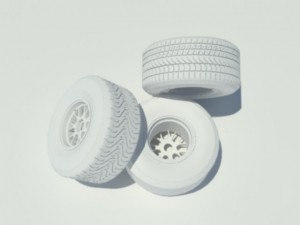 pirelli tyre set 3D Model