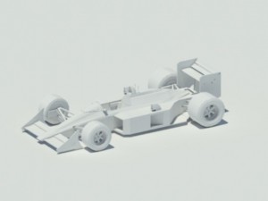 mclaren mp44 f1 car set Model 3D