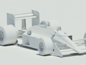 mclaren mp44 f1 car set 3D Model