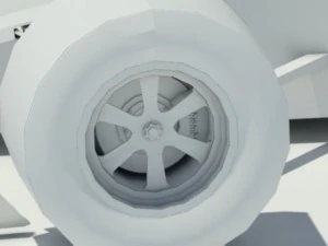 mclaren mp44 f1 car set 3D Model