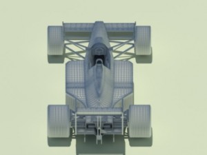 mclaren mp44 f1 car set Model 3D