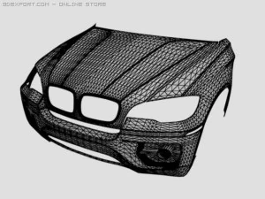 bmw x6 part1 3D Model