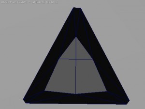 triangle shaped diamond gem 3D 模型