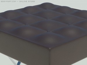 modern chair 3D मॉडल